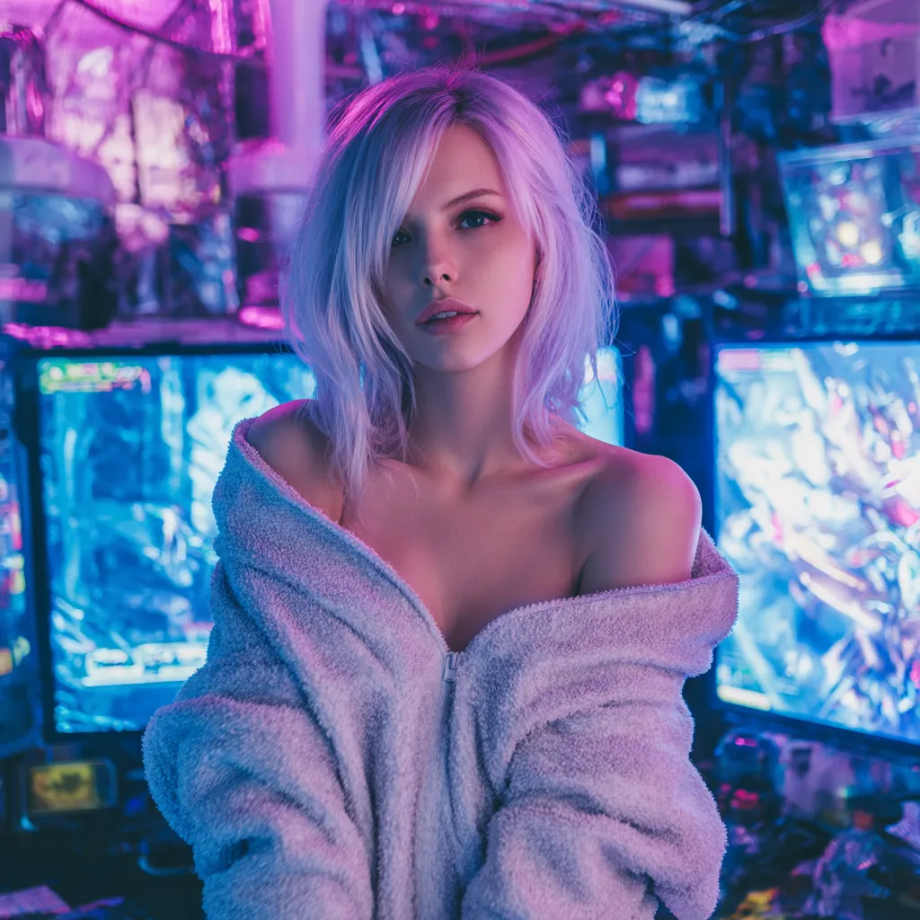 CamSoda AI generated image in warm studio lighting
